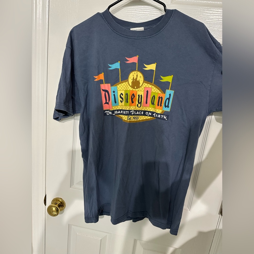 Disney Men’s Vintage Graphic T-Shirt - Blue